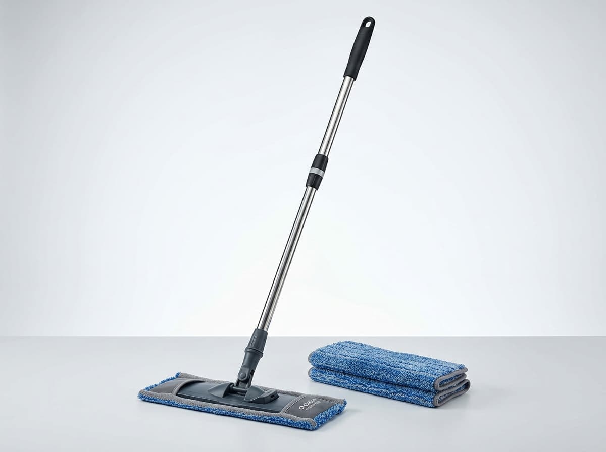 Microfiber Flat Mop Set