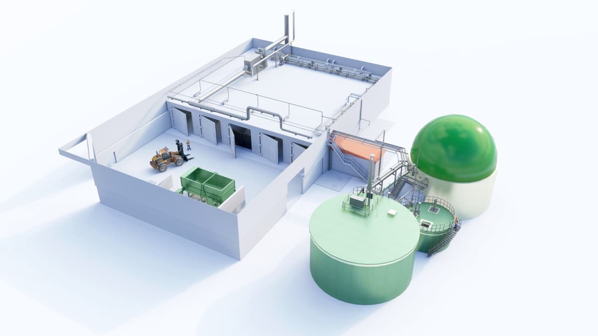 Compact Biogas Plant 1m³